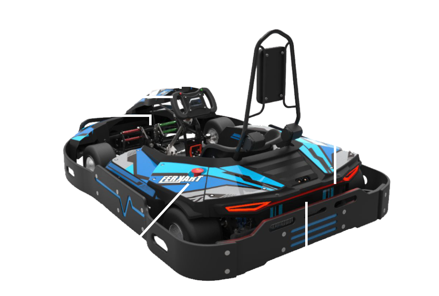 Ferkart RKZ Adult Kart Rear Specs